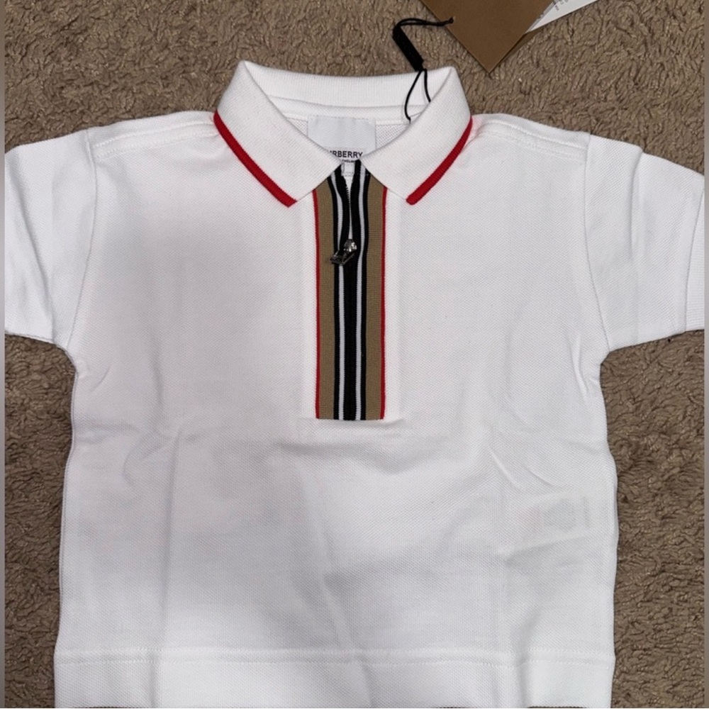6Y boys burberry polo